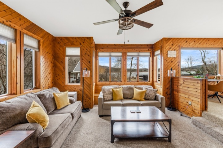 Custom home interior by Nicholson Construction