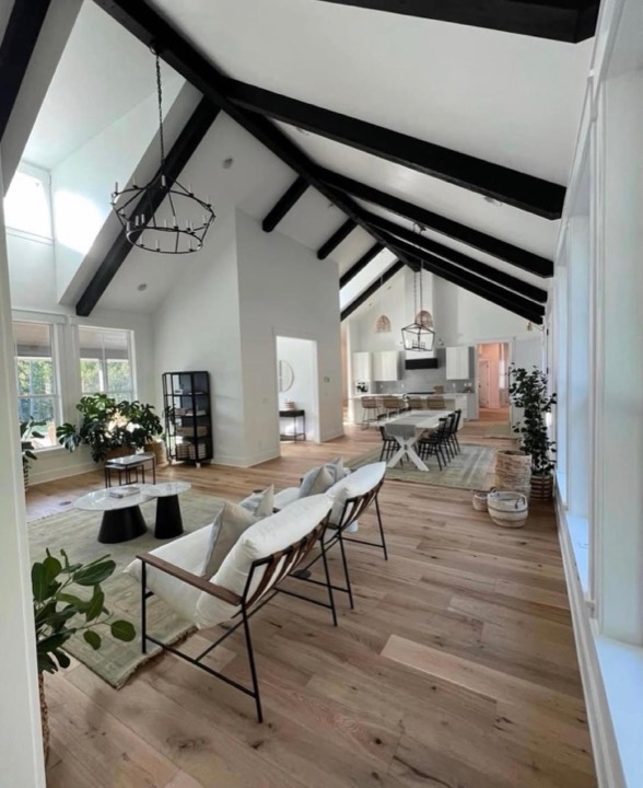 Custom home interior by Nicholson Construction